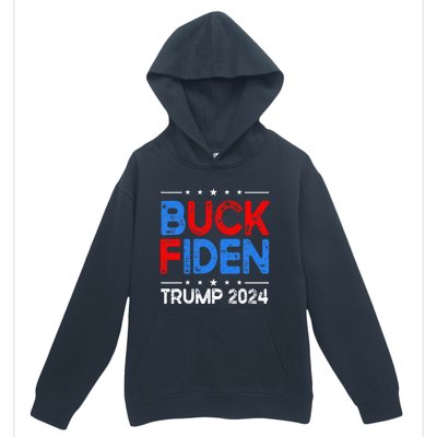 Buck Fiden Anti Biden Funny Impeach Joe Biden Urban Pullover Hoodie