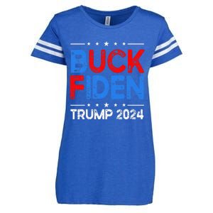 Buck Fiden Anti Biden Funny Impeach Joe Biden Enza Ladies Jersey Football T-Shirt