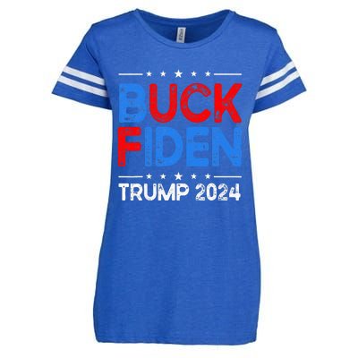 Buck Fiden Anti Biden Funny Impeach Joe Biden Enza Ladies Jersey Football T-Shirt