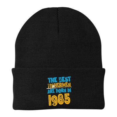 Best Fishermen Are Born In 1985 36th Birthday Fishing Retro Beanie