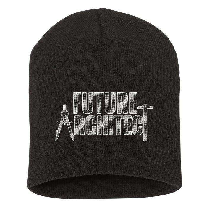 Best Future Architect Art Architecture Lover Short Acrylic Beanie