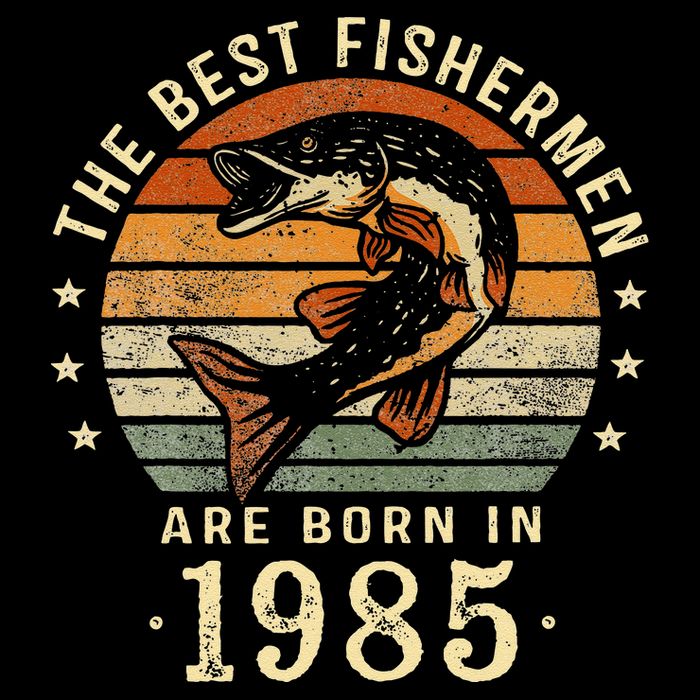 Best Fishermen Are Born In 1985 38th Birthday Fishing Gifts Impact Tech Backpack