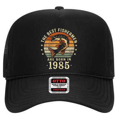 Best Fishermen Are Born In 1985 38th Birthday Fishing Gifts Hat