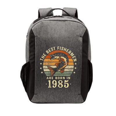 Best Fishermen Are Born In 1985 38th Birthday Fishing Gifts Vector Backpack