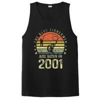 Best Fishermen Are Born In 2001 20th Birthday Fishing Gift PosiCharge Competitor Tank