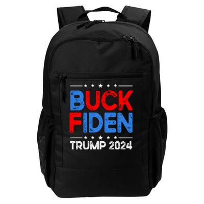 Buck Fiden Anti Biden Funny Impeach Joe Biden Trump 2024 Daily Commute Backpack