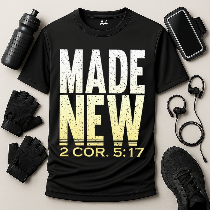 Baptism  For Adults Made New Clothes Cooling Performance Crew T-Shirt