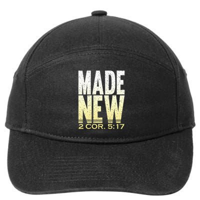 Baptism  For Adults Made New Clothes 7-Panel Snapback Hat