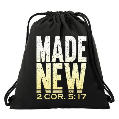 Baptism  For Adults Made New Clothes Drawstring Bag