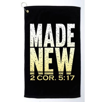 Baptism  For Adults Made New Clothes Golf Towel