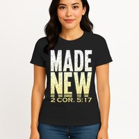 Baptism  For Adults Made New Clothes Womens T-Shirt