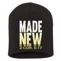 Baptism  For Adults Made New Clothes Short Acrylic Beanie