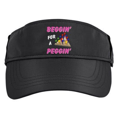 Beggin For A Peggin Adult Drive Performance Visor