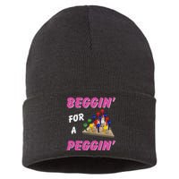 Beggin For A Peggin Sustainable Knit Beanie