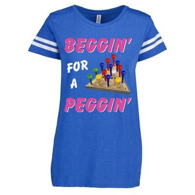 Beggin For A Peggin Enza Ladies Jersey Football T-Shirt