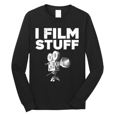 Best Filmmaker Art For Men Women Screenplay Film Filmmaking Long Sleeve Shirt