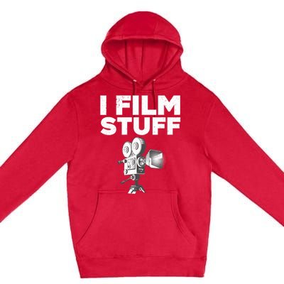 Best Filmmaker Art For Men Women Screenplay Film Filmmaking Premium Pullover Hoodie