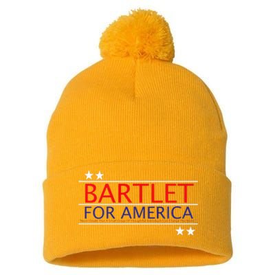 Bartlet For America Pom Pom 12in Knit Beanie