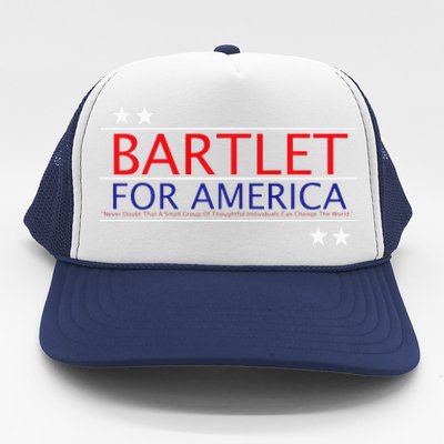 Bartlet For America Trucker Hat