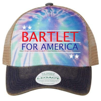 Bartlet For America Legacy Tie Dye Trucker Hat