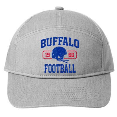 Buffalo Football Athletic Vintage Sports Team Fan 7-Panel Snapback Hat
