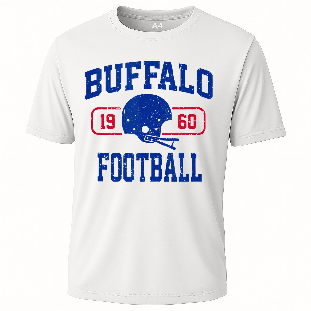 Buffalo Football Athletic Vintage Sports Team Fan Performance Shirt