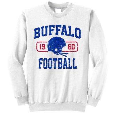 Buffalo Football Athletic Vintage Sports Team Fan Sweatshirt