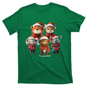 Big Five Animals Christmas South African Big Five Animal T-Shirt