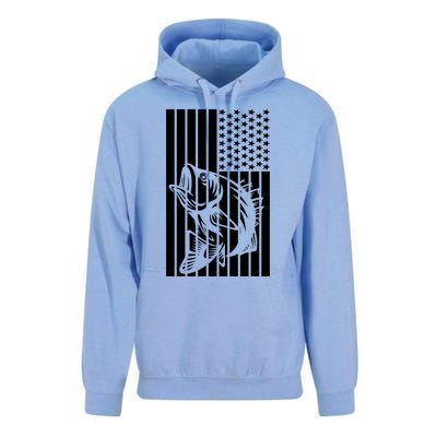 Bass Fishing American Unisex Surf Hoodie