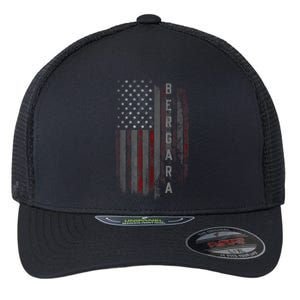 Bergara Family American Flag Flexfit Unipanel Trucker Cap