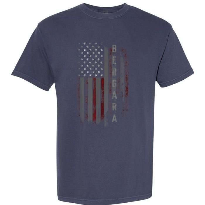 Bergara Family American Flag Garment-Dyed Heavyweight T-Shirt