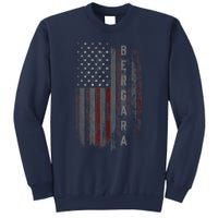 Bergara Family American Flag Sweatshirt