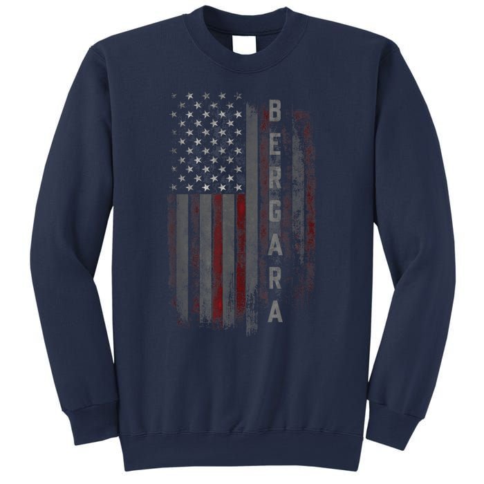 Bergara Family American Flag Sweatshirt