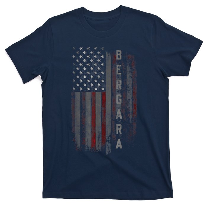 Bergara Family American Flag T-Shirt