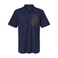 Bergara Family American Flag Softstyle Adult Sport Polo