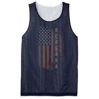 Bergara Family American Flag Mesh Reversible Basketball Jersey Tank