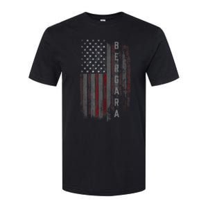 Bergara Family American Flag Softstyle CVC T-Shirt