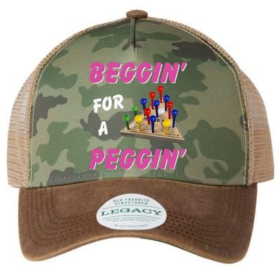 Beggin For A Peggin Legacy Tie Dye Trucker Hat