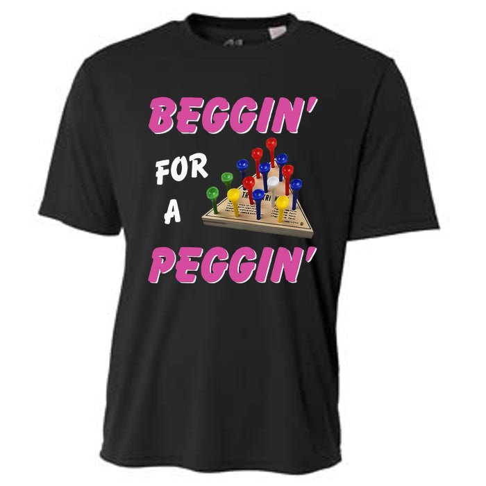 Beggin For A Peggin Cooling Performance Crew T-Shirt