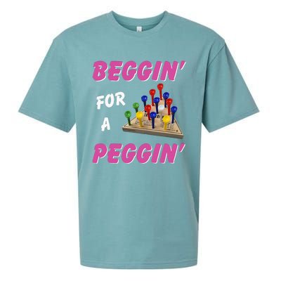 Beggin For A Peggin Sueded Cloud Jersey T-Shirt