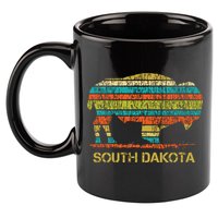 Buffalo For A South Dakota Vacation 11oz C Handle Ceramic Mug