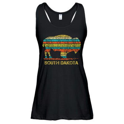 Buffalo For A South Dakota Vacation Ladies Essential Flowy Tank