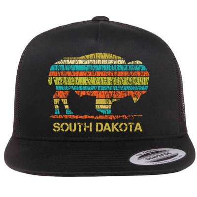 Buffalo For A South Dakota Vacation Flatbill Hat