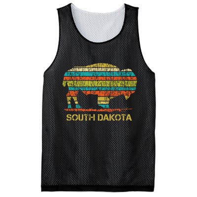 Buffalo For A South Dakota Vacation Mesh Reversible Basketball Jersey Tank