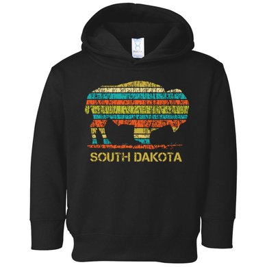 Buffalo For A South Dakota Vacation Toddler Hoodie