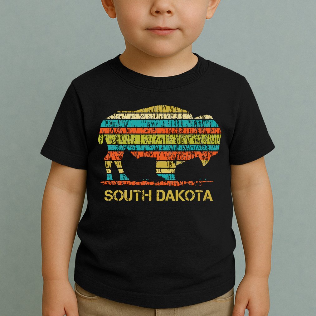Buffalo For A South Dakota Vacation Toddler T-Shirt