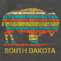 Buffalo For A South Dakota Vacation Vector Backpack