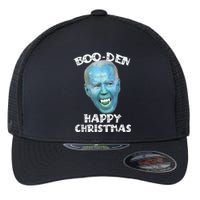 BooDen Funny Anti Biden Halloween Costume Flexfit Unipanel Trucker Cap