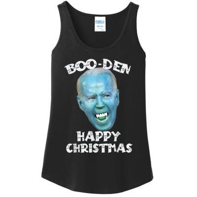 BooDen Funny Anti Biden Halloween Costume Ladies Essential Tank