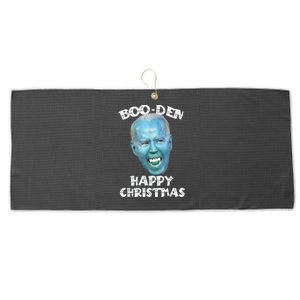 BooDen Funny Anti Biden Halloween Costume Large Microfiber Waffle Golf Towel